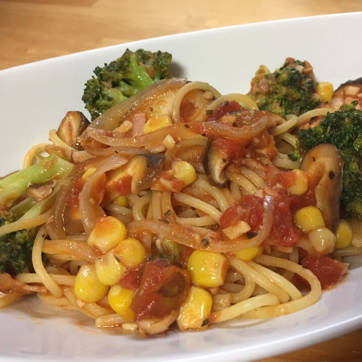 ブロッコリーとツナのトマトパスタ レシピ 作り方 By モリちゃん 楽天レシピ ブロッコリーとツナのトマトパスタ レシピ 作り方 By モリちゃん 楽天レシピ